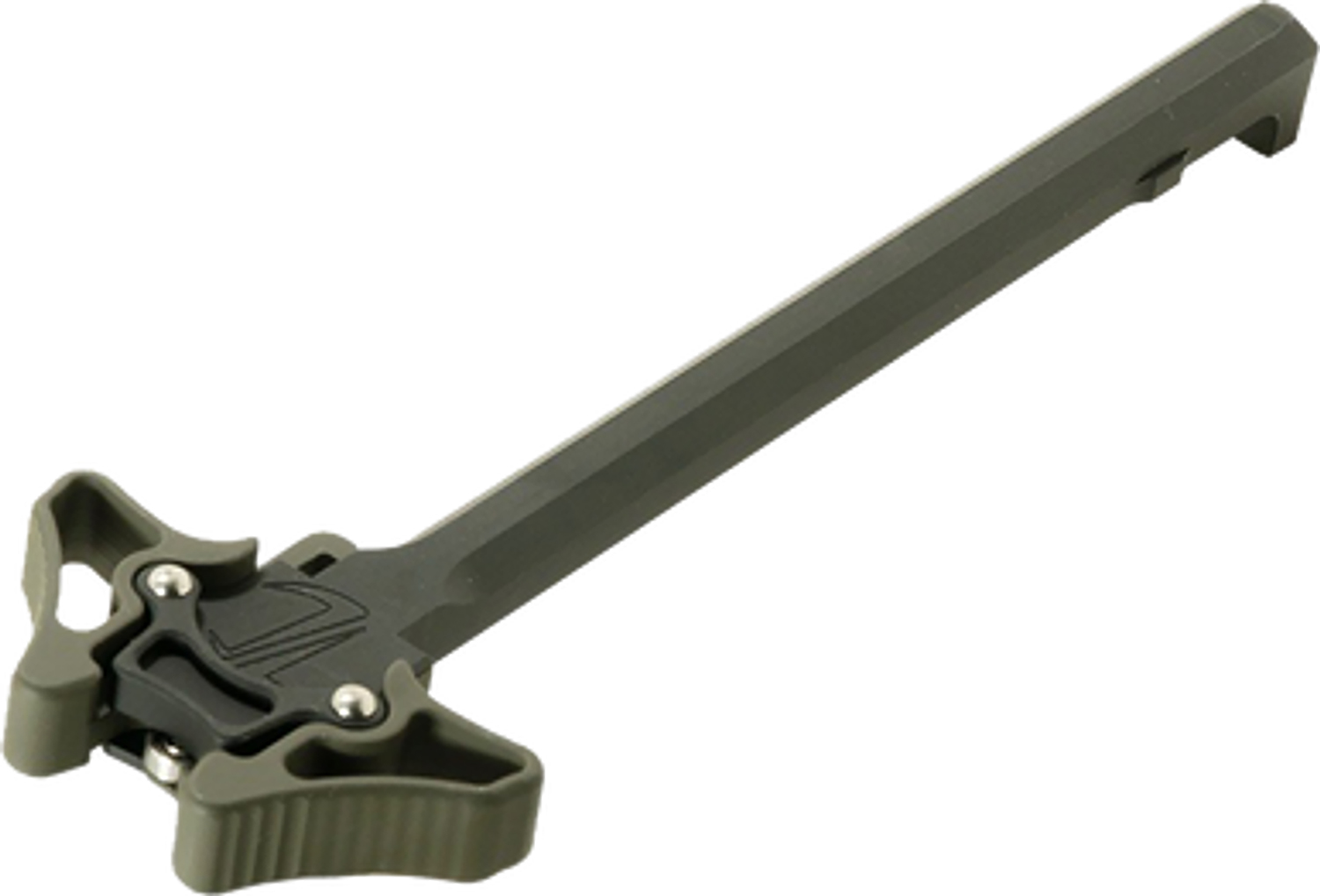 Timber Creek Outdoors EMAMBICHOD Mini Enforcer Charging Handle OD Green Billet Aluminum Ambidextrous Hand