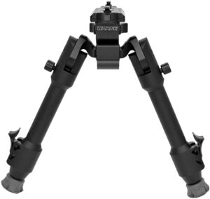 Warne Skyline Precision Bipod - Black Aluminum/Steel
