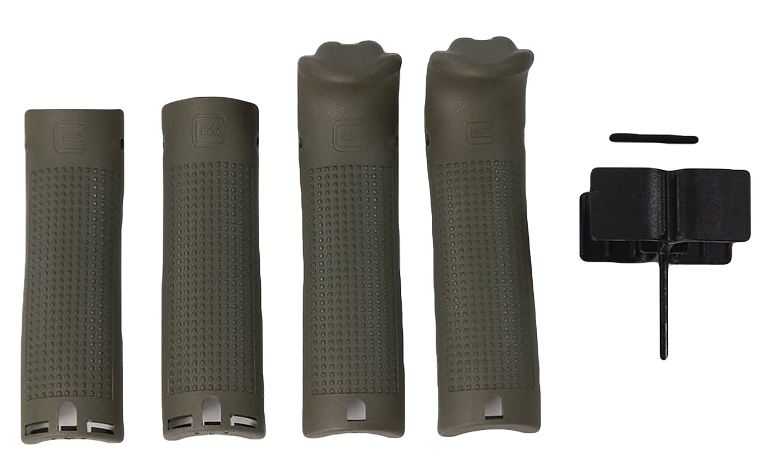 Glock Backstrap/Beavertail Set Battlefield Green