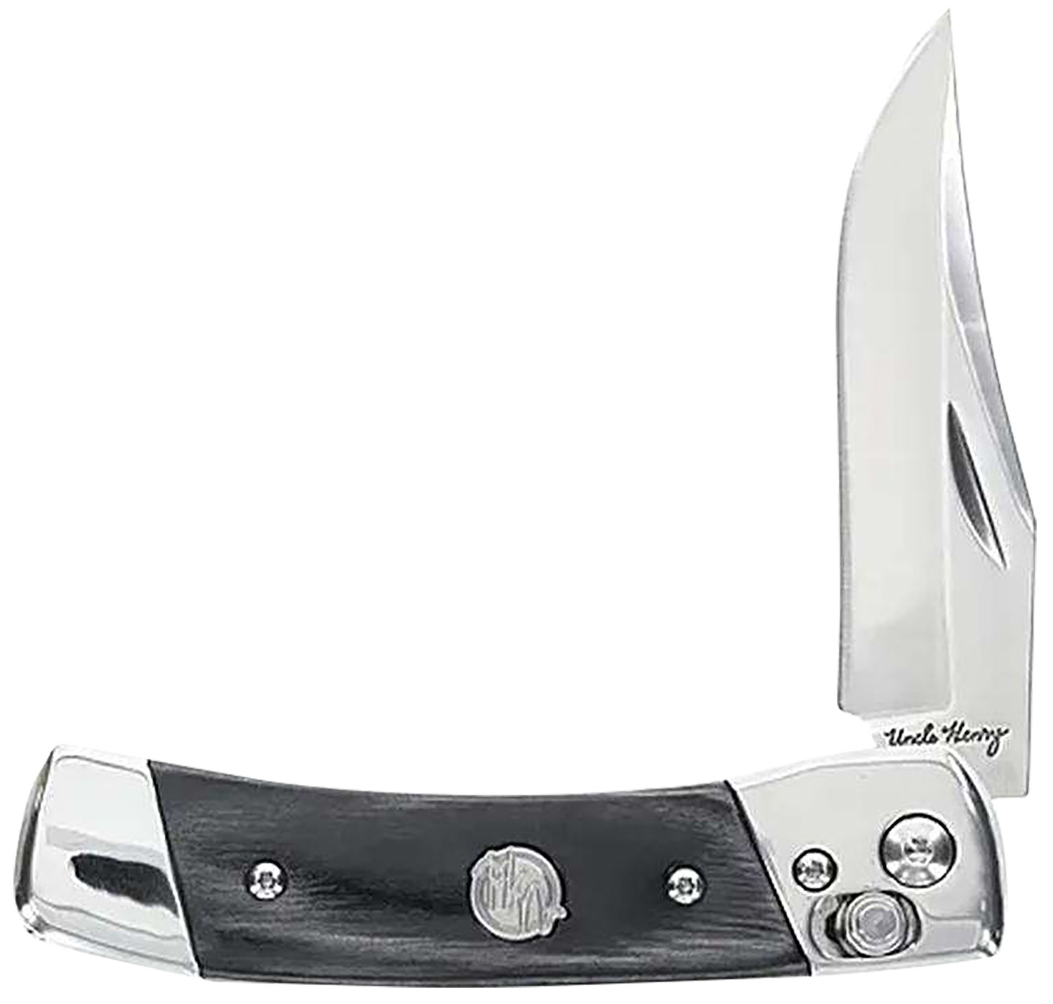 Uncle Henry Smokey Folding Knife 7Cr17MoV Blade