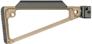 Midwest Industries Triangle Side Folding Rifle Stock FDE