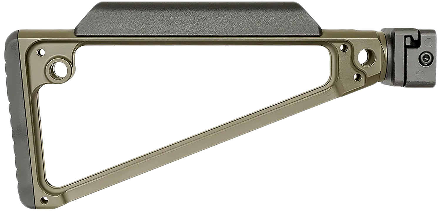 Midwest Industries O.D. Green Triangle Side Folding Stock
