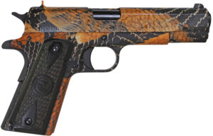 Iver Johnson 1911 A1 BOA .45 ACP Pistol - Snakeskin Design