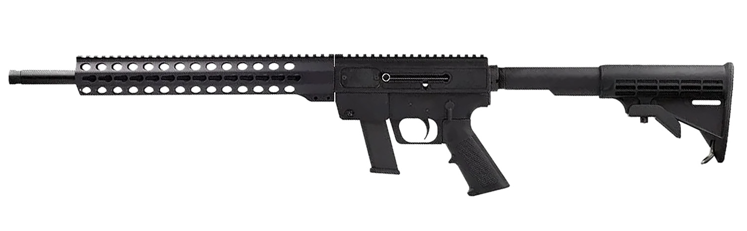 Just Right Carbine Takedown Gen3 9mm Rifle with 17rd Glock Magazine