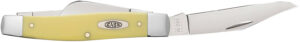 Case Large Stockman Folding Knife - Yellow Handle