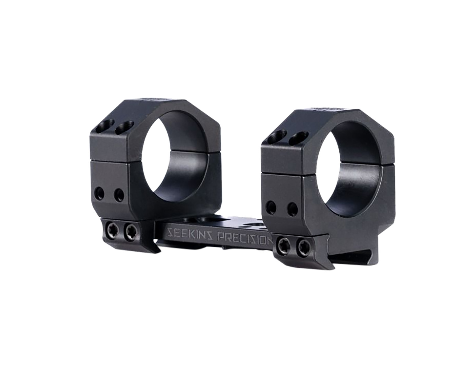 Seekins Precision 0010650122-F Precision Mount Black 7075 Aluminum 35mm Tube