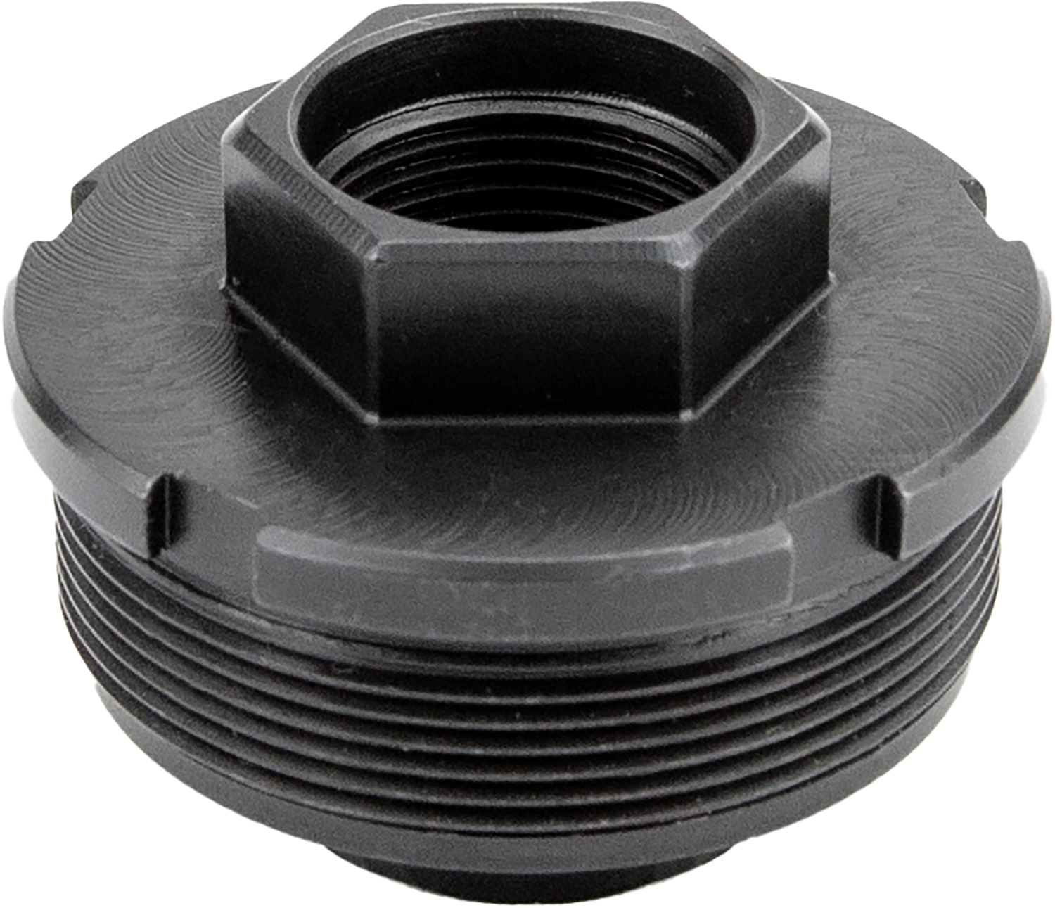 Kgm Technologies Direct Thread Adapter 5/8"x24 Black
