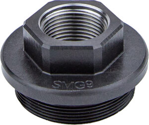 Kgm SMG9 Direct Thread Adapter 5/8"x24 Steel