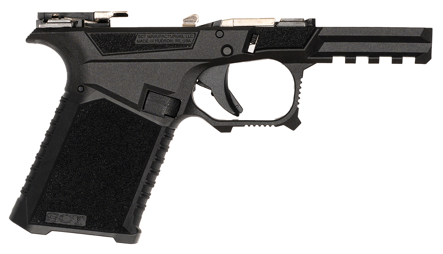 Sct Manufacturing 0226000100 Full Frame Black 9mm Luger Polymer Frame