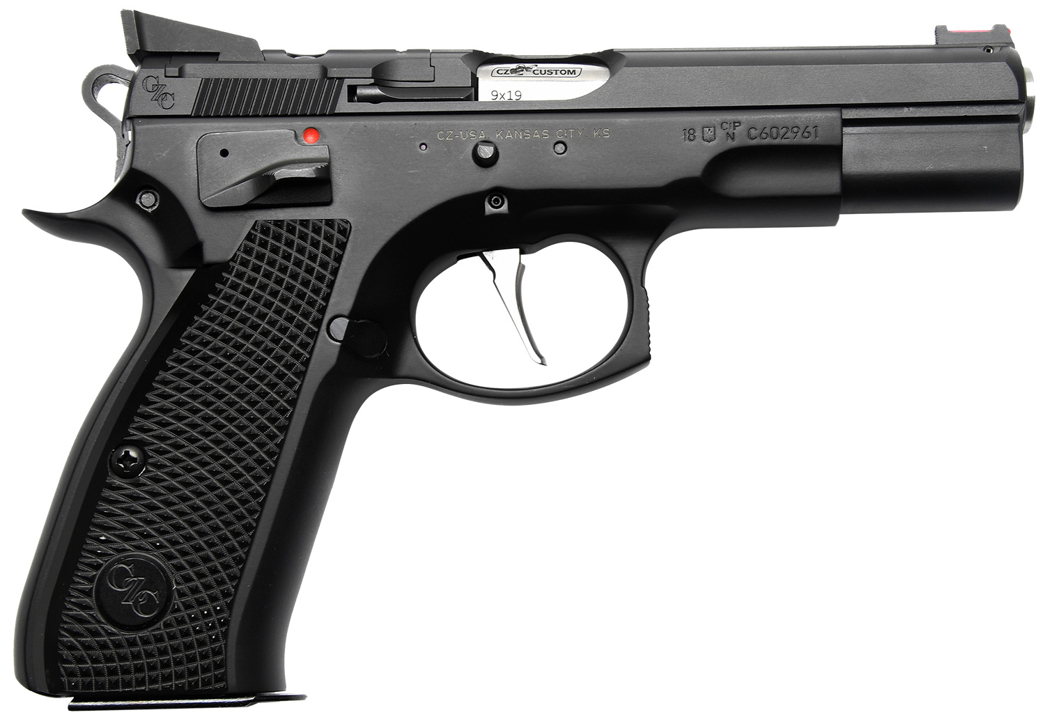 CZ-USA 75 Shadow RDS OR 9mm Handgun - 16+1 Capacity