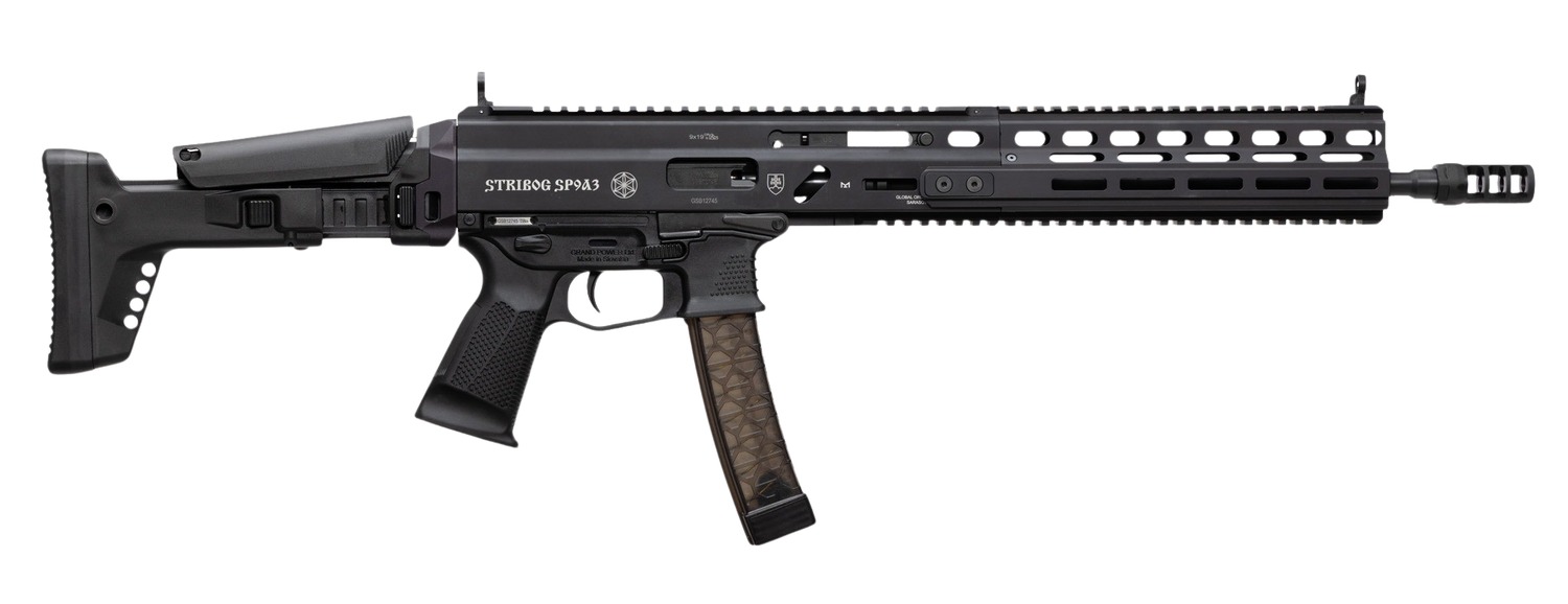 Grand Power Stribog SP9A3 9mm Semi-Auto Rifle 30+1