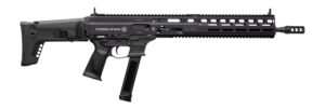 Grand Power 810091156094 Stribog SP9A3G 9mm Luger 16" Black Barrel, Black Receiver, Polymer Stock & Grip