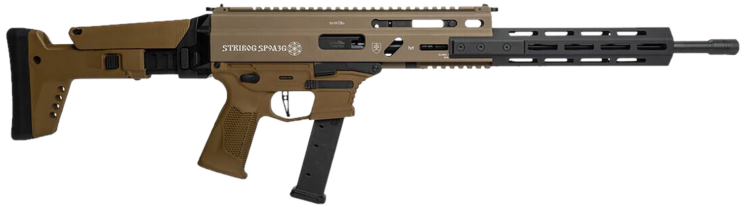Grand Power Stribog SP9A3G 9mm Semi-Auto Rifle 16"