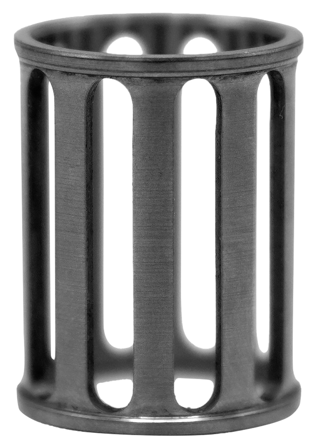 Huxwrx Fixed Barrel Spacer - Stainless Steel, Black
