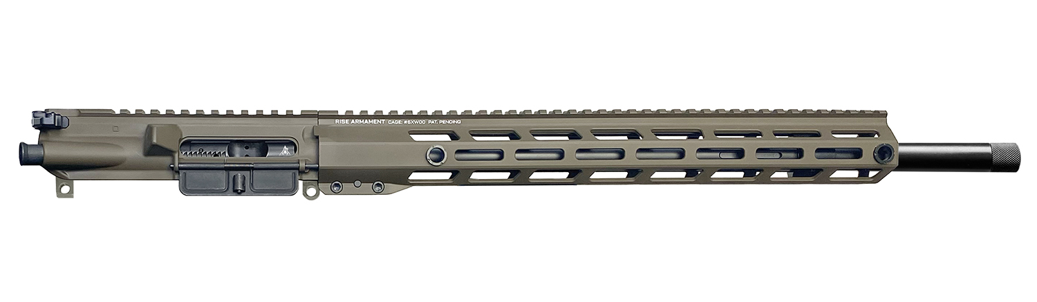 Rise Armament RA22ARCCUBRN18 Upper Receiver 22 ARC 18" Brown Cerakote Barrel Aluminum