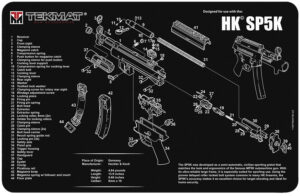 TekMat HK SP5K Cleaning Mat with Parts Diagram