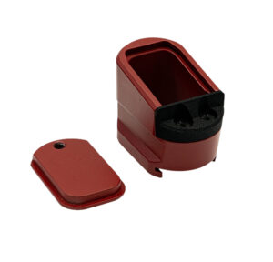 Shield Arms MPME5RED Magazine Extension 5rd Red