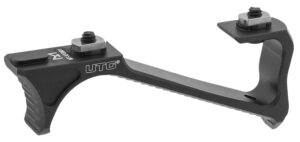 Leapers MTAFGM01 Ultra Slim Foregrip  Matte Black Anodized Aluminum