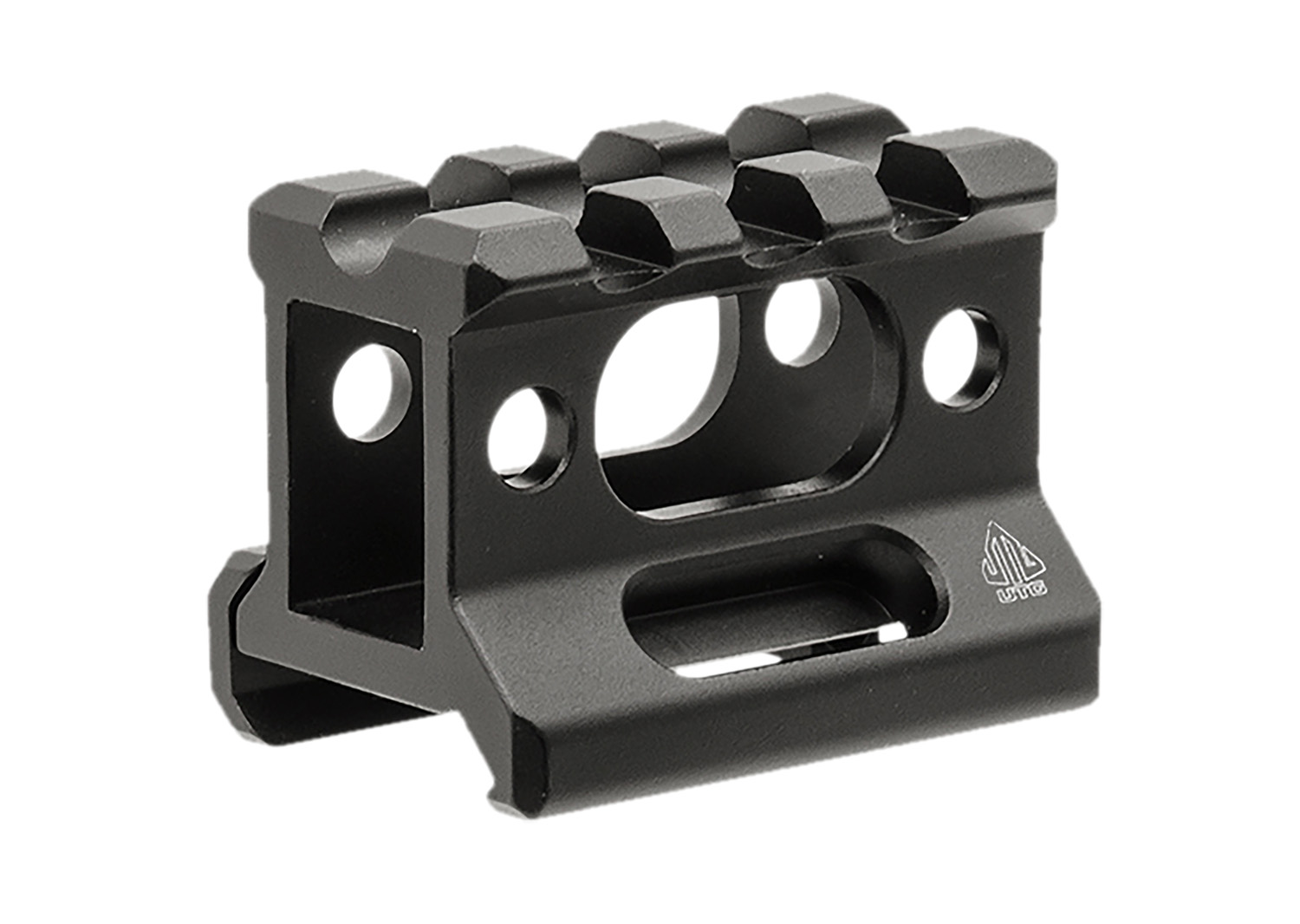 Leapers MTRSX1S Picatinny Riser Mount - Matte Black