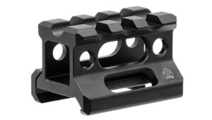 Leapers MTRSX8S Picatinny Riser  Matte Black Anodized Aluminum Picatinny Mount