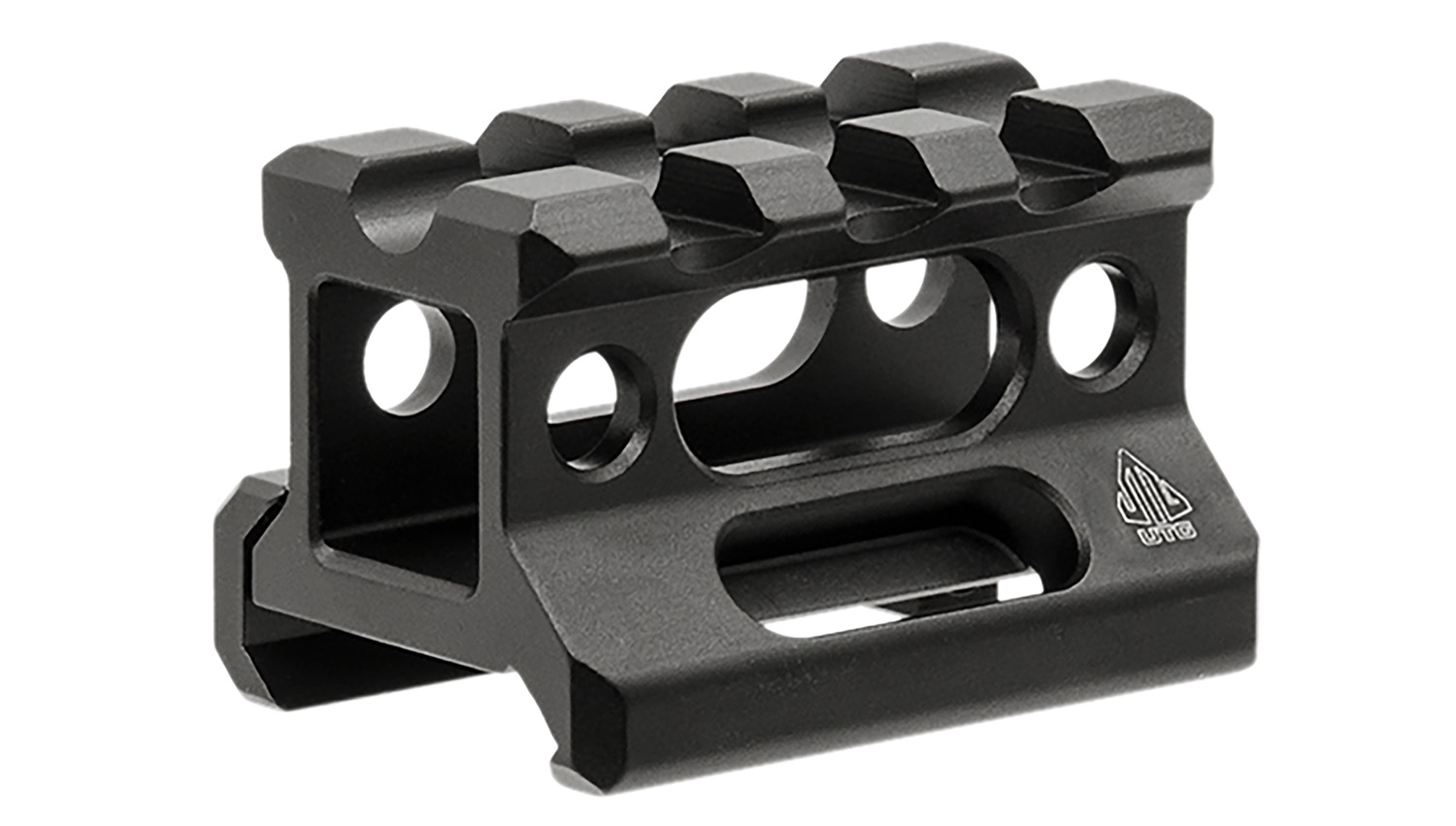 Leapers MTRSX8S Picatinny Riser Matte Black Anodized Aluminum Picatinny Mount