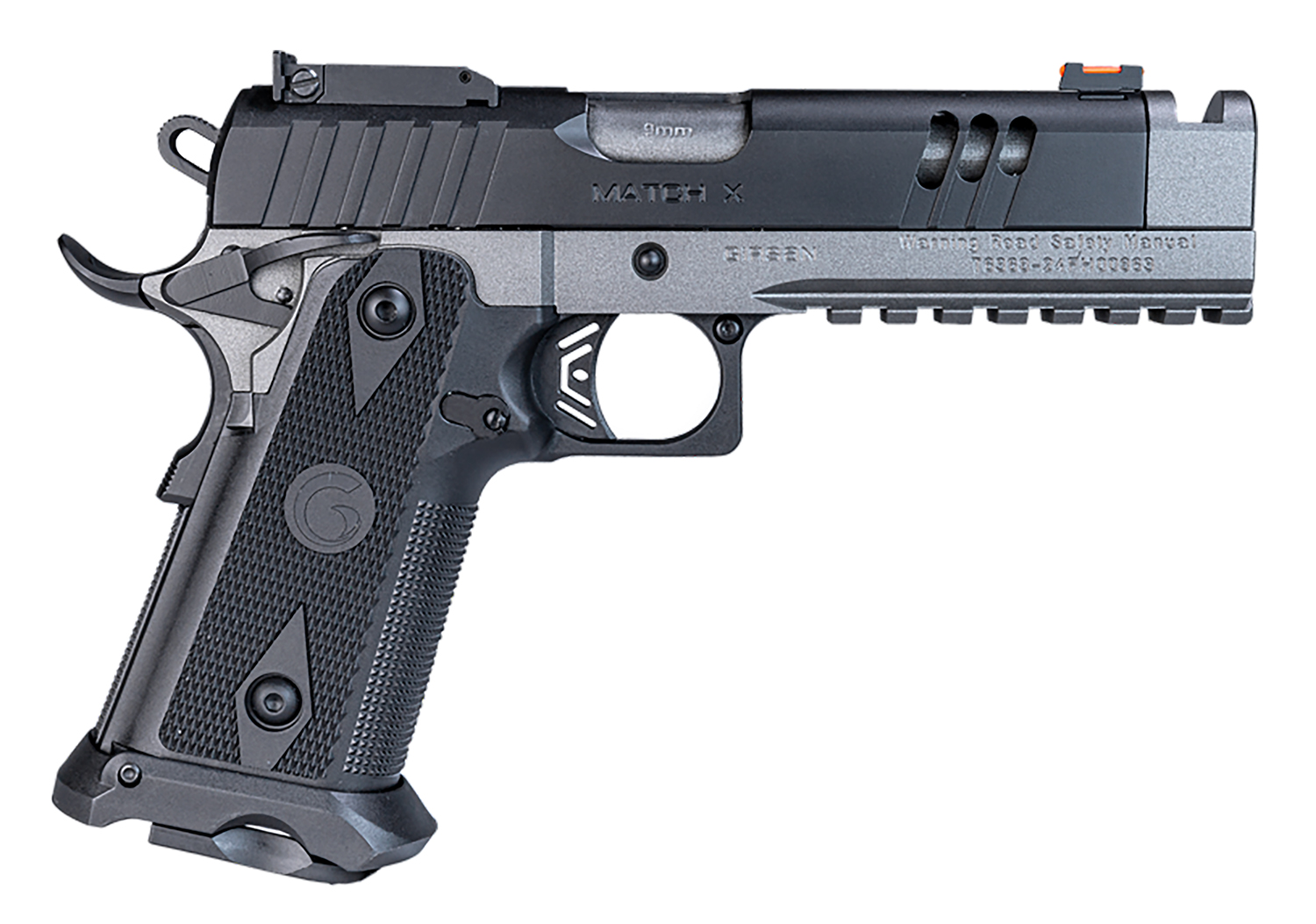 Girsan Witness 2311 Match X 9mm Pistol, 5" Barrel, 20-Round