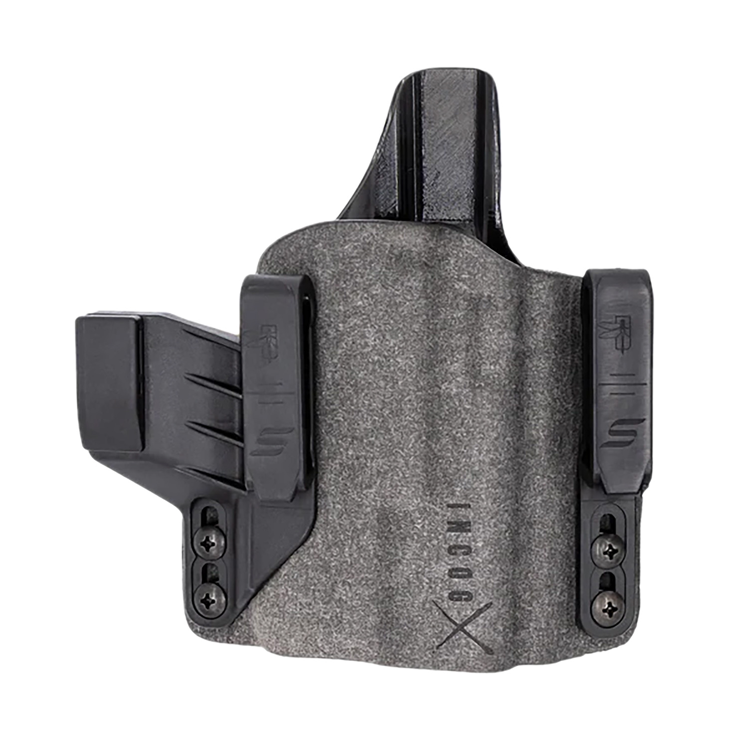 Safariland INCOG0199A7CX161 Incog X IWB Gray Cordura Fits S&W Equalizer/Shield EZ, Belt Clip Mount, Right Hand