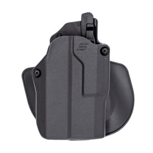 Safariland SOLIS1835A0C3411 Solis ALS  OWB Black Compatible w/ Glock 17 Belt Slide/Paddle Mount Right Hand