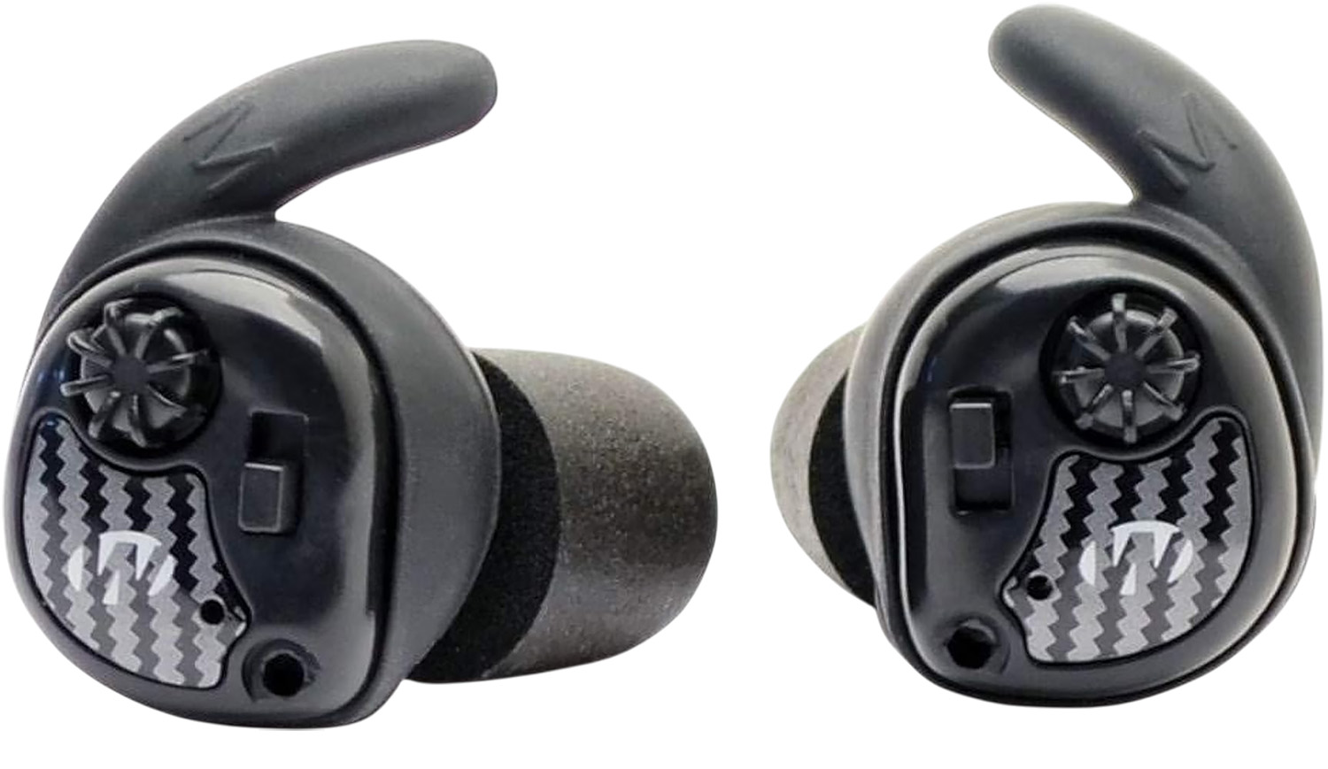 Walker's Isolator Earbuds 25dB Noise Reduction Black