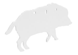 Birchwood Casey BC-47709 Centerfire Silhouette Boar 3/8" AR500 Steel Target