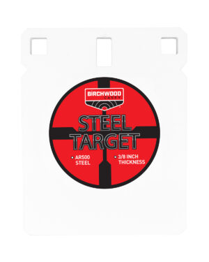 Birchwood Casey BC-SQR6-38 Centerfire Target 3/8" AR500 Steel 6" Square Gong