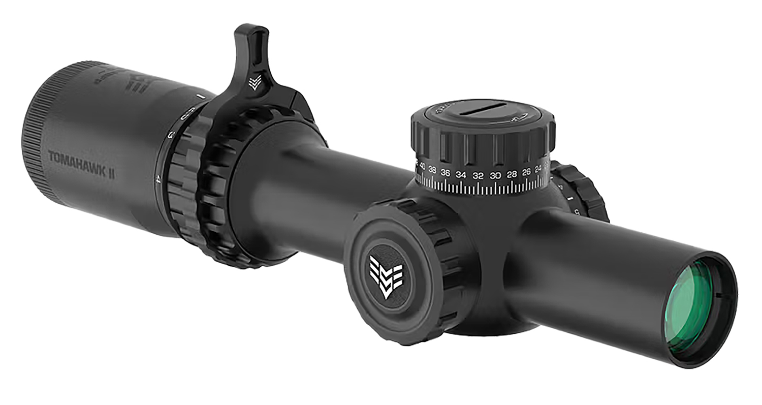 Swampfox Tomahawk II 1-6x24mm Rifle Scope BDC Green