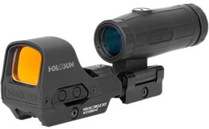 Holosun HE510C-GR/HM3X Green Dot Sight & Magnifier Combo