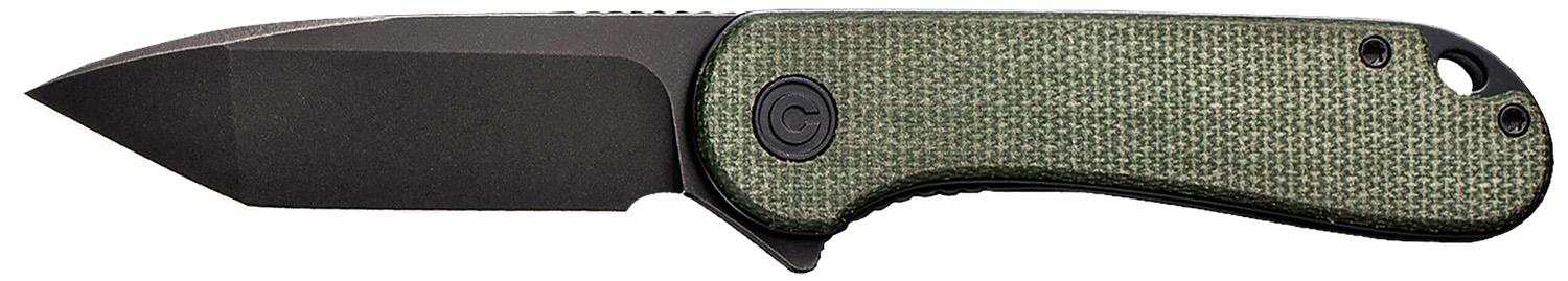 CIVIVI Elementum 2.96" D2 Blade Pocket Knife - Green Micarta