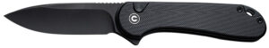 CIVIVI Elementum II Button Lock Pocket Knife, 2.9"