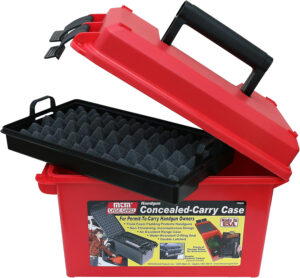 MTM Case-Gard HCC30 Conceal Carry Handgun Case Red