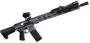 Shark Coast Tactical Grey Night Bundle 5.56 16" Rifle