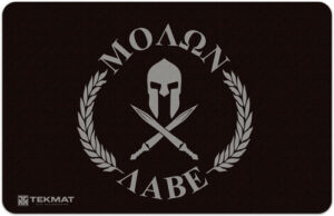 TEKMAT ARMORERS BENCH MAT - 11"x17" MOLON LABE FLAG