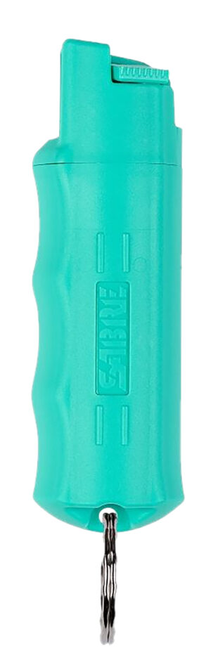 Sabre HCMT23OC  Pepper Spray 25Bursts 10ft Mint Green Aerosol Includes Key Ring
