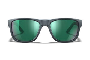 Wiley X Ovation Shooting Glasses - Green Mirror Lens