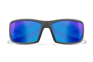 Wiley X Twisted Blue Mirror Shooting Glasses