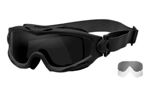 Wiley X SPEAR Goggles Smoke Gray Lens Matte Black