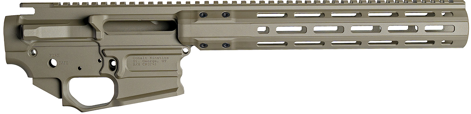 Cobalt Kinetics CK-Pro 9.8" FDE Receiver Set - Premium AR Upgrade