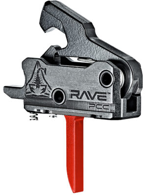 Rise Armament Rave PCC Flat Trigger - Black/Red