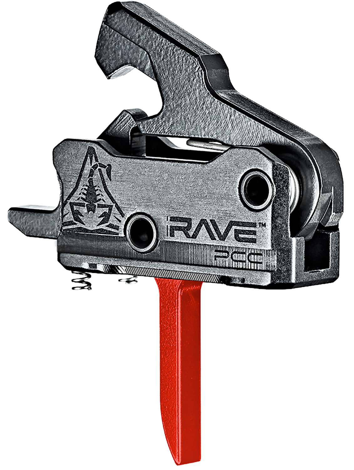 Rise Armament Rave PCC Flat Trigger - Black/Red