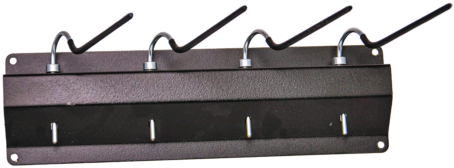 Berry's 52672 Gun Safe Pistol Rack Black Holds 4 Pistols