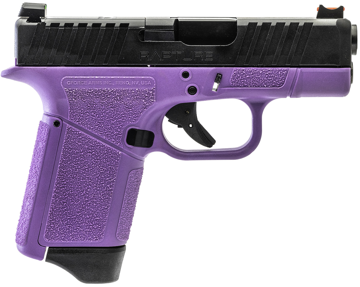 GForce Arms Rapture 9mm Sub-Compact Pistol - Purple