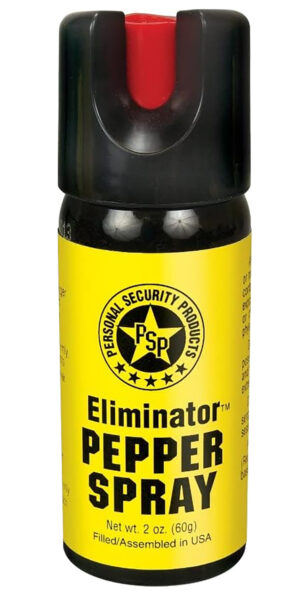 PSP EGL60FTC Eliminator Pepper Spray Pepper Gel Range 12-15 ft Canister
