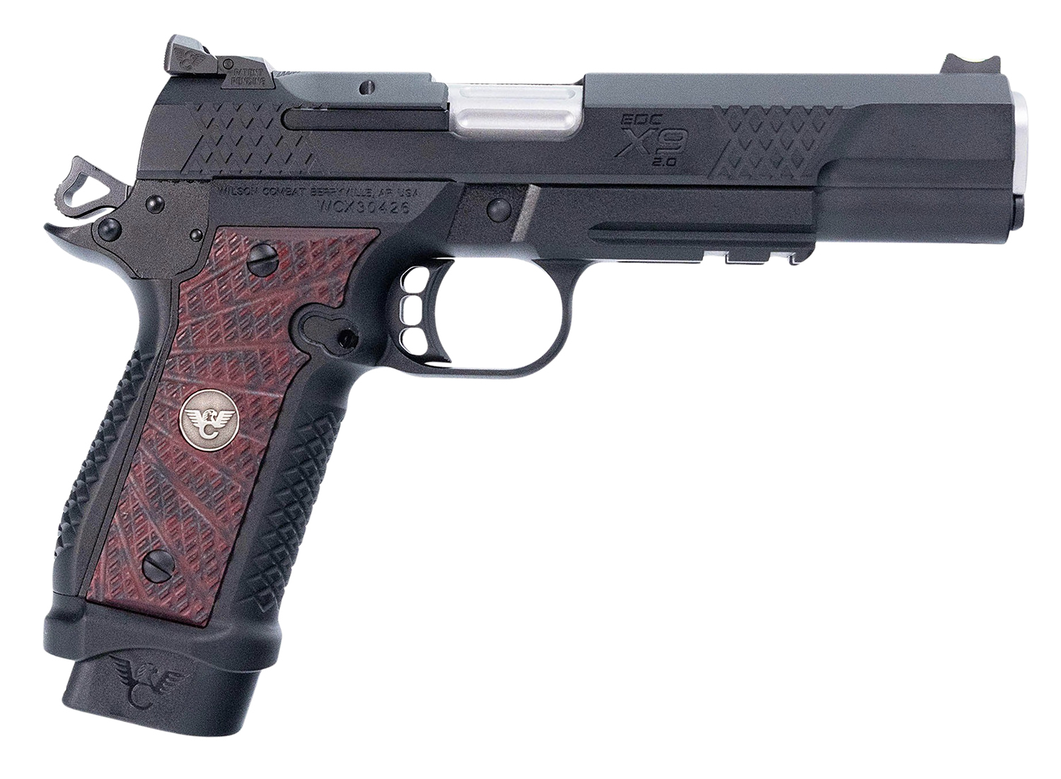 Wilson Combat EDC X9 2.0 9mm Pistol 5" Barrel Black Cherry
