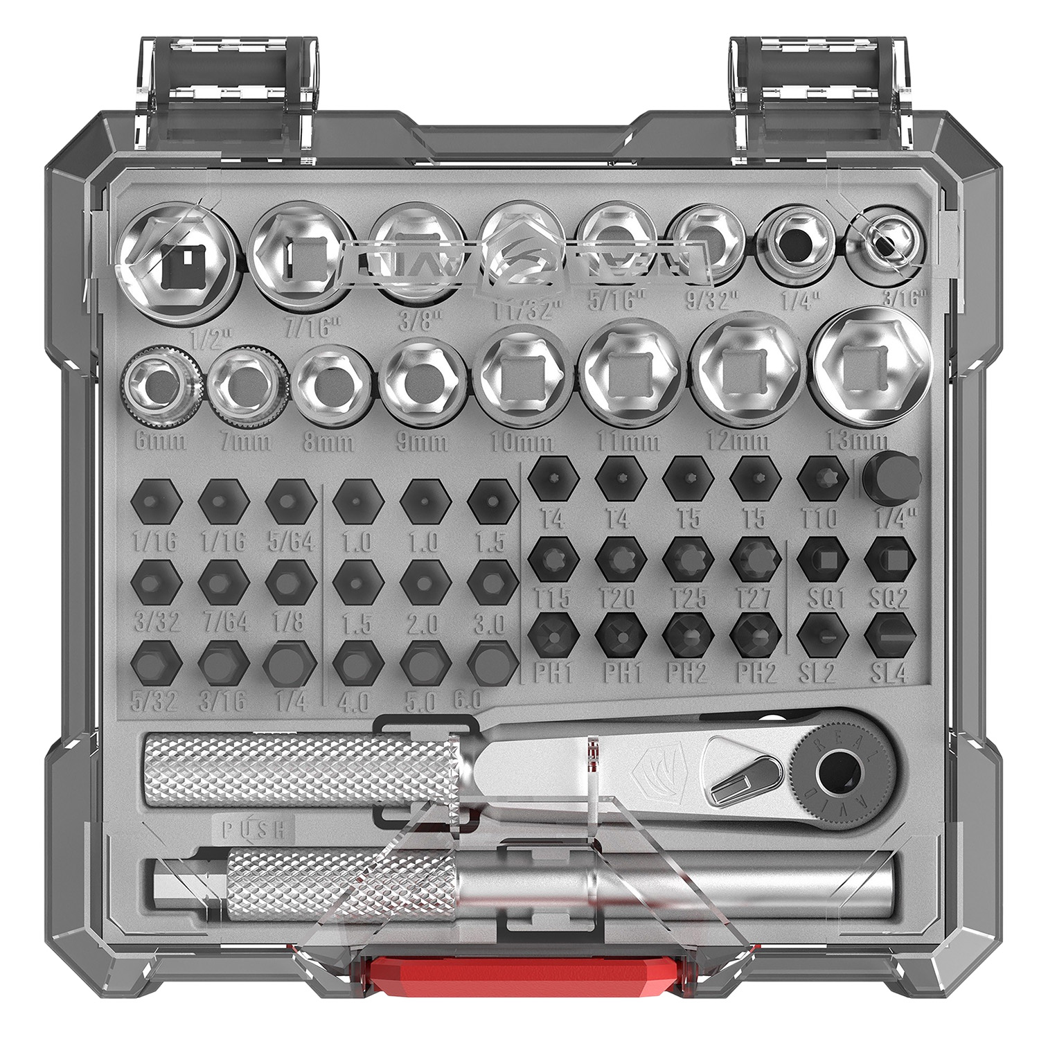 Real Avid X3 Gunsmithing Kit - Driver Socket Set